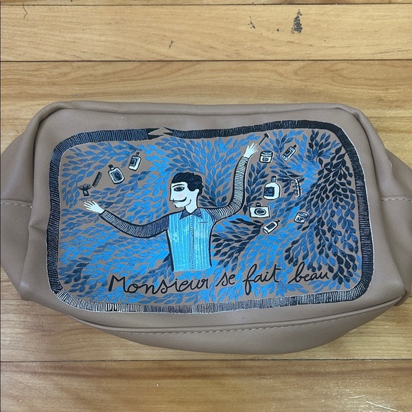 Fragonard Toiletry bag Dopp kit "Monsieur se fait beau" - Picture 1 of 8